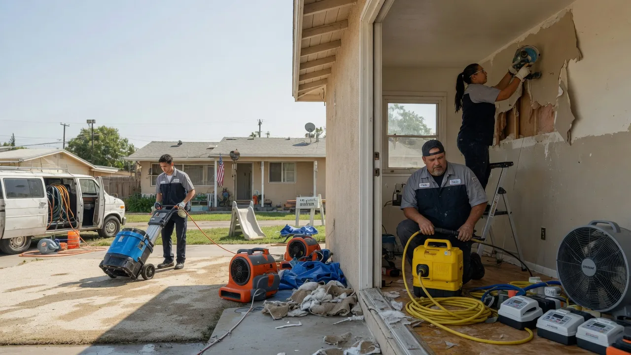 Water Damage Restoration in Bluffton, AR near me